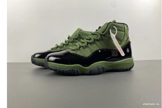Military CT8012-300 Retro Jordan 11  Green CT8012-300 0424